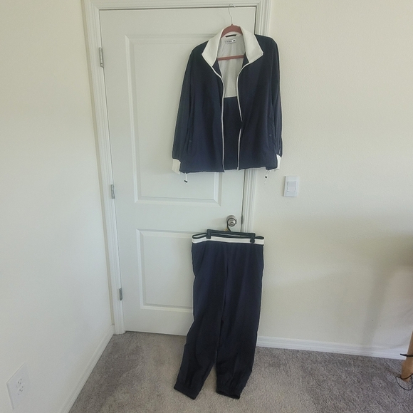 JW Anderson Uniqlo  Navy Unisex Tracksuit Set (A Ribbed Blouson+ Pants) - Picture 13 of 16